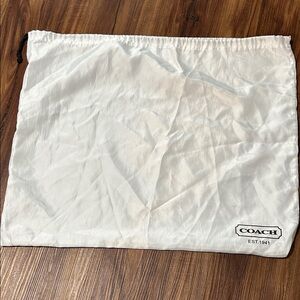 Coach Ivory Storage Bag